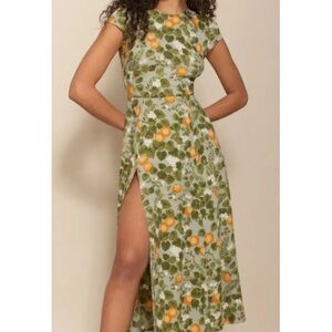 Reformation GAVIN dress in Orange Grove Size 0 Excellent condition